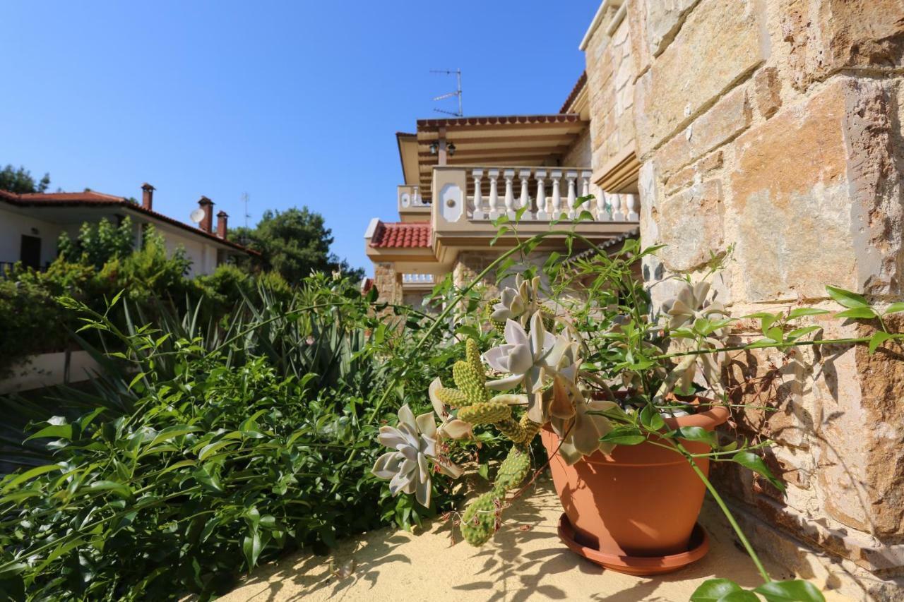 Villa Argo 3 - Beachfront, Big Gardens, Location! Pefkochori Dış mekan fotoğraf